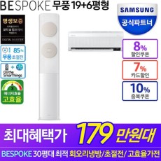 삼성전자 비스포크 무풍클래식 19+6평형 멀티형 고효율가전 AF19B7534TZRS