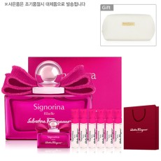 페라가모 세뇨리나 리벨 EDP 100ml 파우치 미니어처 세트