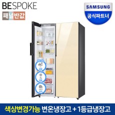 비스포크 RR39A7605AP+RZ24A5600AP 냉장고 변온세트 키친핏