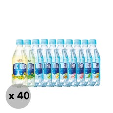 웅진식품 빅토리아 탄산수/탄산음료 500ml x 40페트 골라담기(플레인.레몬 등 10종 중 택2)