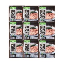 다향 훈제오리 200g 8팩+1팩 (총 9팩)