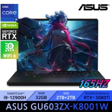 ASUS GU603ZX-K8001W/SSD 2TB추가 / 가방+마우스증정